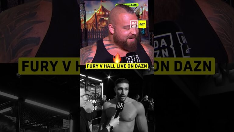 Tommy Fury & Eddie Hall have said their final words ahead of their HUGE showdown 😤