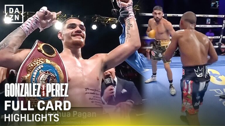 FULL CARD HIGHLIGHTS! | Jonathan Gonzalez vs Abraham Perez