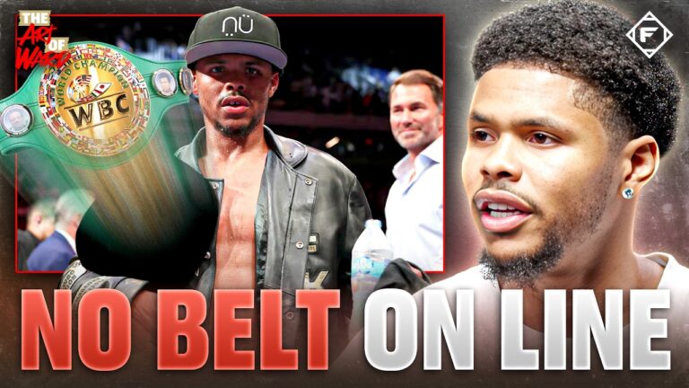 Shakur Stevenson: “The Fighter Makes the Belt, Not the Other Way”