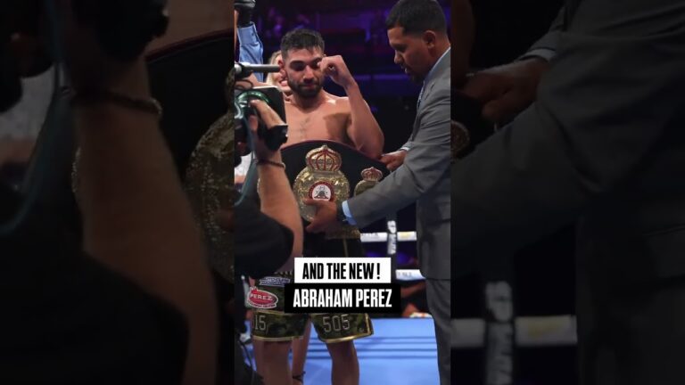 Abraham “The Hammer” Perez Is Champion 🇲🇽🥊