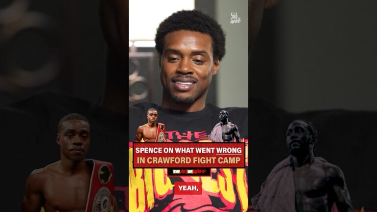 Errol Spence Jr. was honest about the lead up to his undisputed fight with Bud Crawford 👀 😬