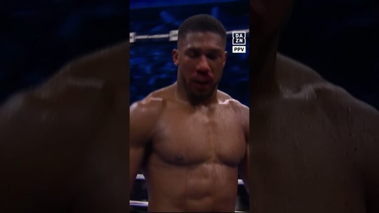 SENSATIONAL Anthony Joshua KO 💥