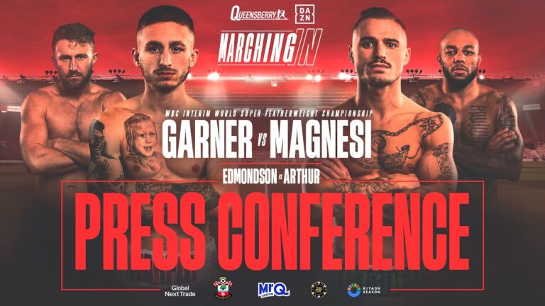 LIVE Press Conference | Ryan Garner vs Michael Magnesi | Marching In! 🔴