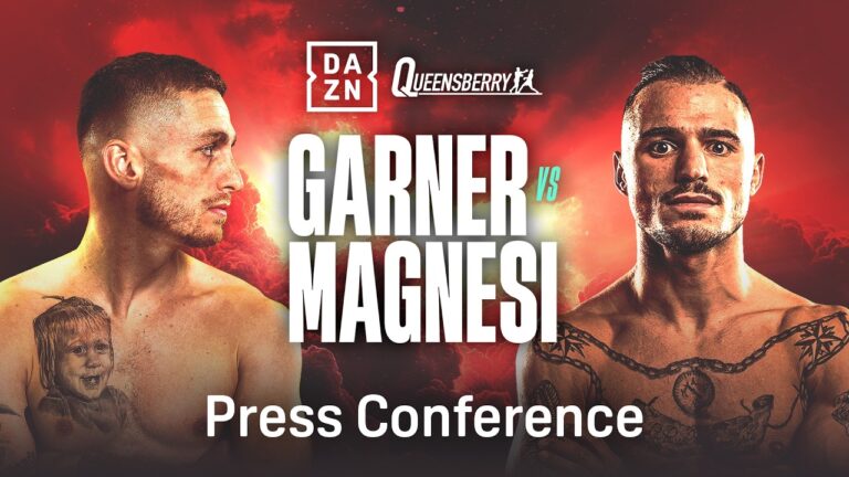 RYAN GARNER VS. MICHAEL MAGNESI PRESS CONFERENCE LIVESTREAM