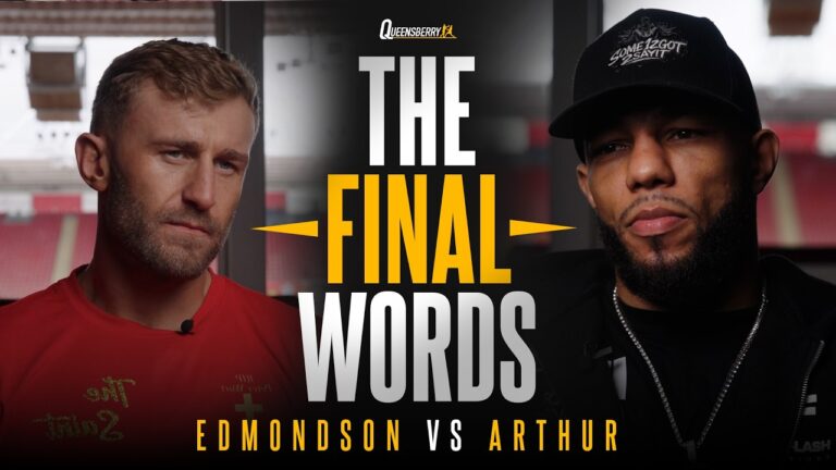 The Final Words: Edmondson vs Arthur