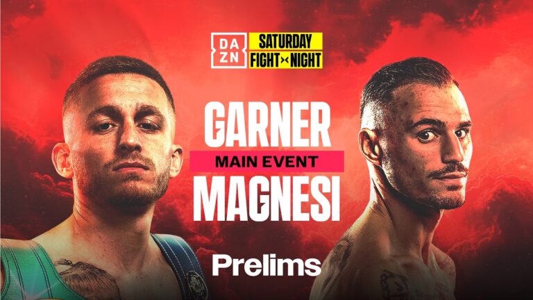 RYAN GARNER VS. MICHAEL MAGNESI PRELIMS LIVESTREAM