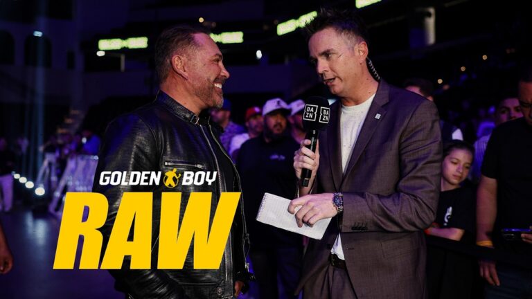 Oscar De La Hoya | Ryan Garcia’s future on DAZN and Vergil Ortiz’s return!