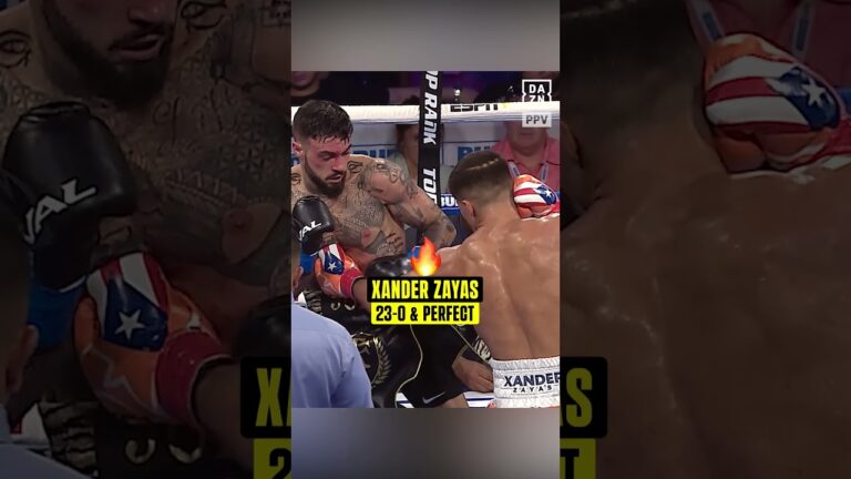 Xander Zayas brings out the whole toolbag in fights! 23-0 for a reason 😮‍💨 🤝