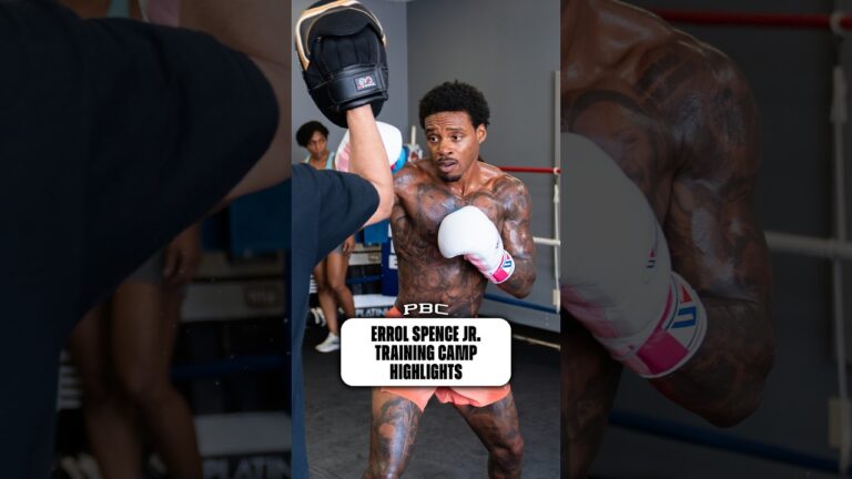 Errol Spence Jr. Training Camp Highlights | #SpenceTszyu