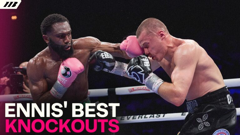Jaron “Boots” Ennis x3 Devastating World Title Fight Stoppages | Matchroom Boxing