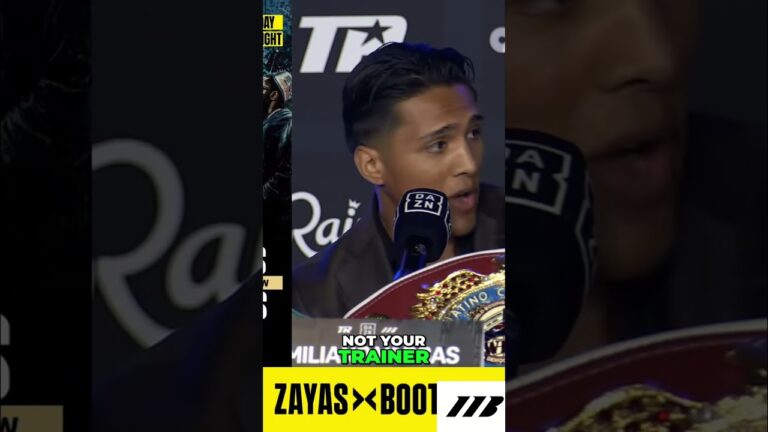 “I’ll buy you a suit after I kick yo ass!” | Matchroom Boxing