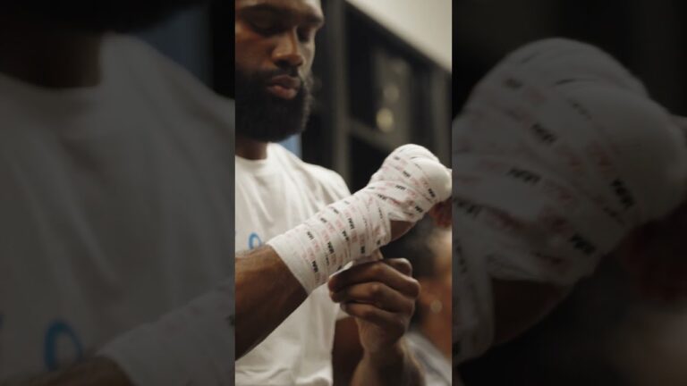 Jaron Boots Ennis Tapes Up For Xander Zayas Fight 🔥