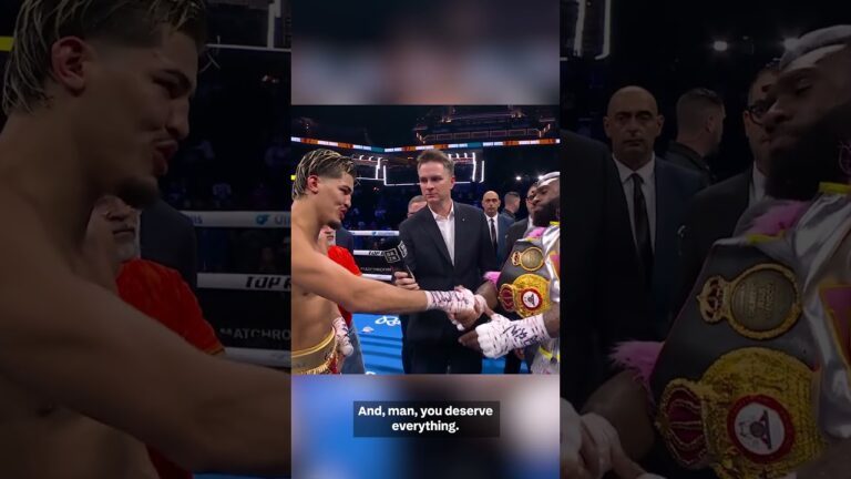 RESPECT 🤝 Xander Zayas & Jaron Boots Ennis Embrace After Fight