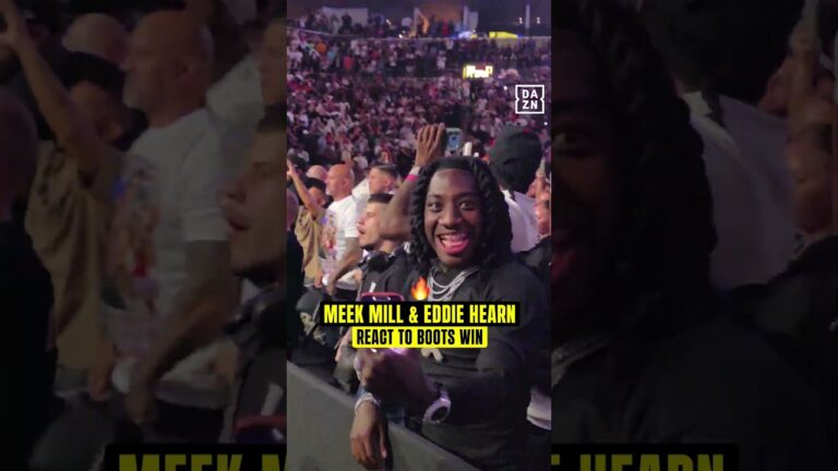 That Jaron Ennis performance got Meek Mill HYPED 🥶