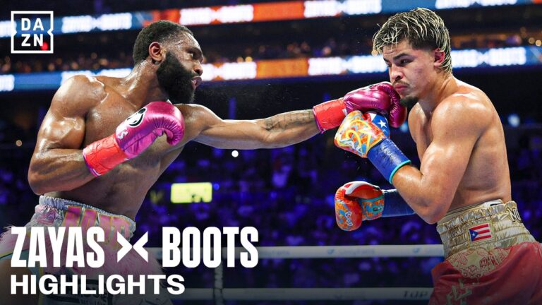 WHAT A FIGHT!!! Xander Zayas vs. Jaron Ennis | HIGHLIGHTS