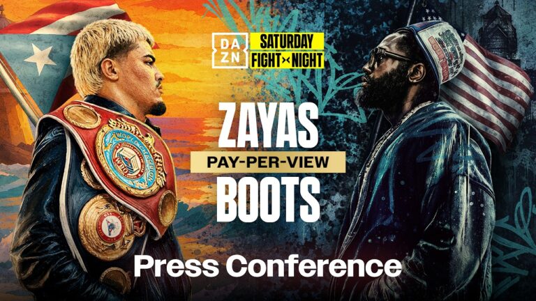 XANDER ZAYAS VS. JARON ‘BOOTS’ ENNIS POST FIGHT PRESS CONFERENCE LIVESTREAM