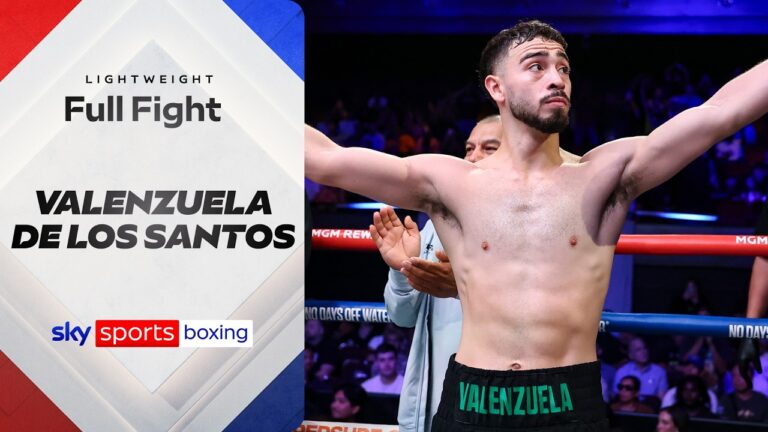 Jose Valenzuela vs Edwin De Los Santos | Lightweight | Full Fight