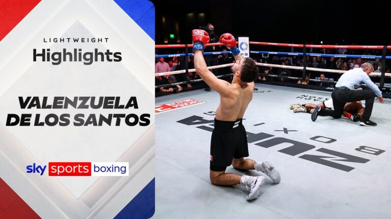 HUGE KNOCKOUT! | Jose Valenzuela vs Edwin De Los Santos | Lightweight Highlights