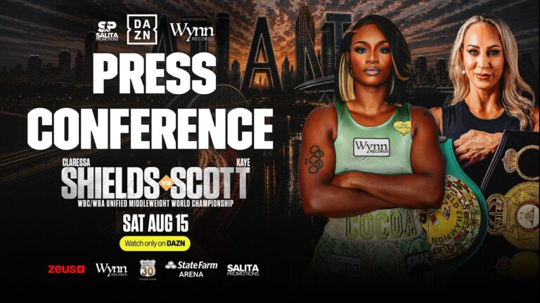 PRESS CONFERENCE | Shields vs. Scott — August 15, 2026 | State Farm Arena, Atlanta