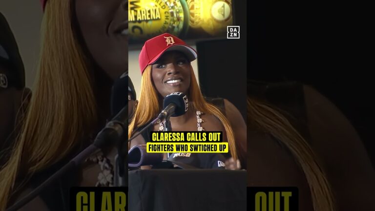 Claressa calls out Amanda, Alycia, and Oshae for switching up 👀