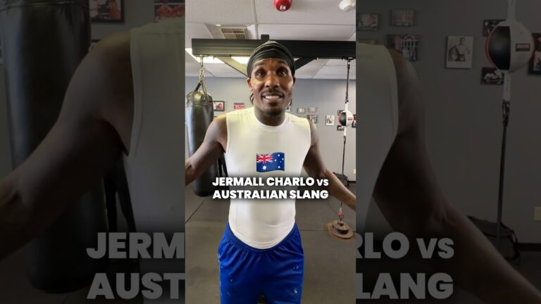 Jermall Charlo Takes the Australian Slang Challenge