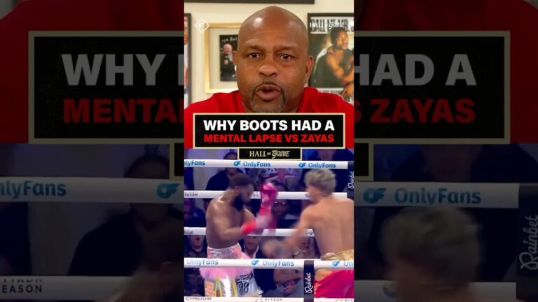 The way Boots eased up against Xander Zayas… Roy has seen that before 👀