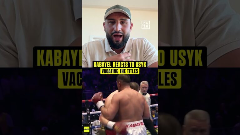 Agit Kabayel on becoming the WBC Heavyweight Champion after Oleksandr Usyk vacated his titles 🏆