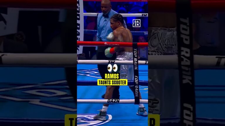Just heavy underdog Carlos Ramos landing big left hands & showboating against Scooter Davis 😱