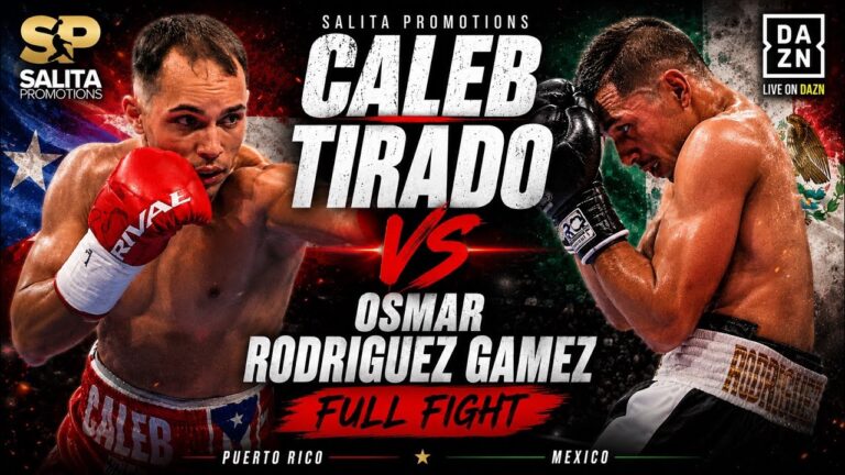 Caleb Tirado vs Osmar Rodriguez Gamez
