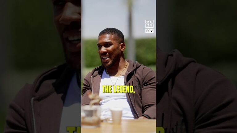 The most focused Anthony Joshua we’ve ever seen only has eyes for boxing & nothing else 👏🔥