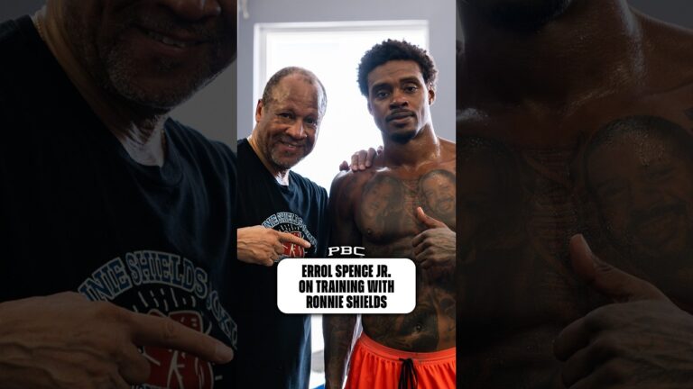 Errol Spence Jr. Talks Training with Coach Ronnie Shields