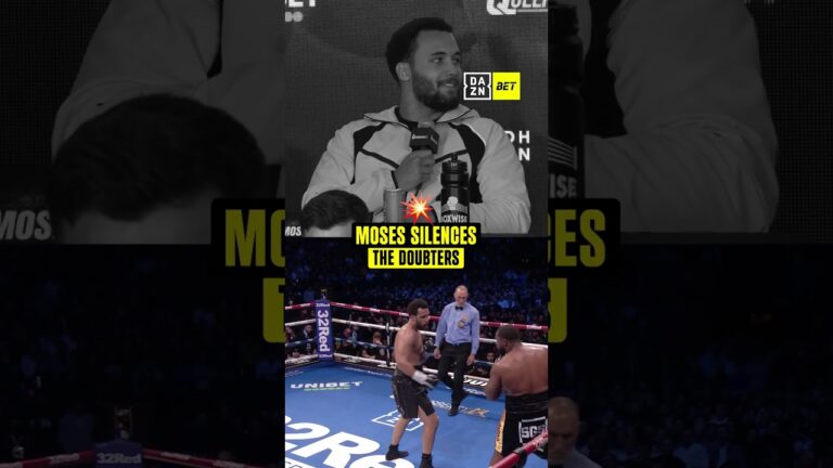 Moses Itauma checks opponents chins instead of his own 🔥