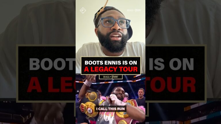 Boots Ennis IS NOT looking to slow down 😮‍💨