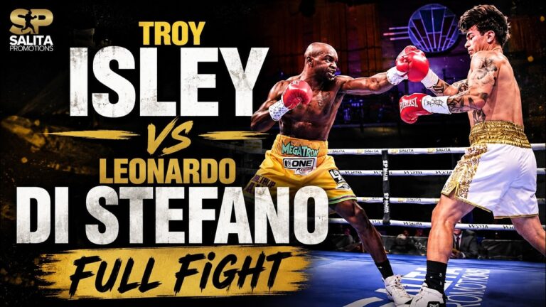 TROY ISLEY VS LEONARDO DI STEFANO FULL FIGHT