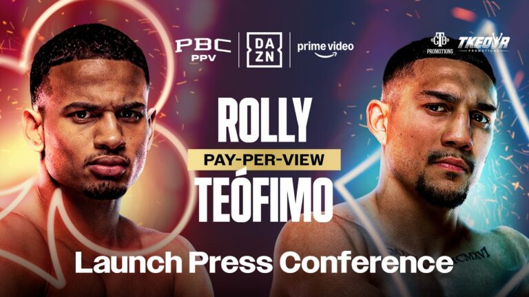 ROLLY ROMERO VS. TEOFIMO LOPEZ PRESS CONFERENCE LIVESTREAM