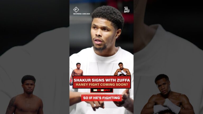 Shakur didn’t sign with Zuffa to play it safe… He wants the biggest fights 🥊 #DevinHaney