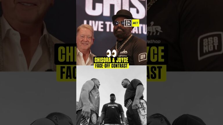 When Joe Joyce fights tonight on DAZN, he has Derek Chisora’s support instead of Five Guys threats 😂