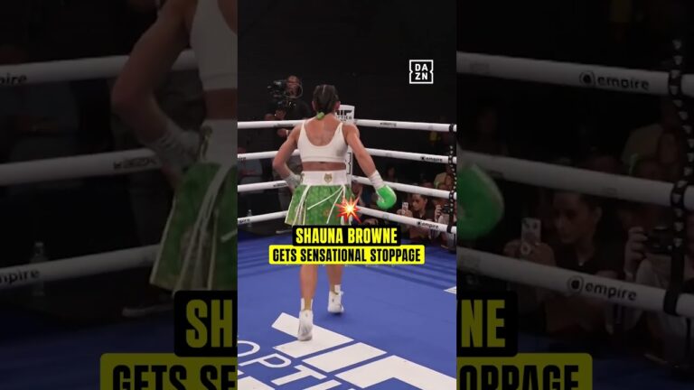 Shauna Browne is SPECIAL! Two knockdowns & finish in big win for the Irish sensation 💥