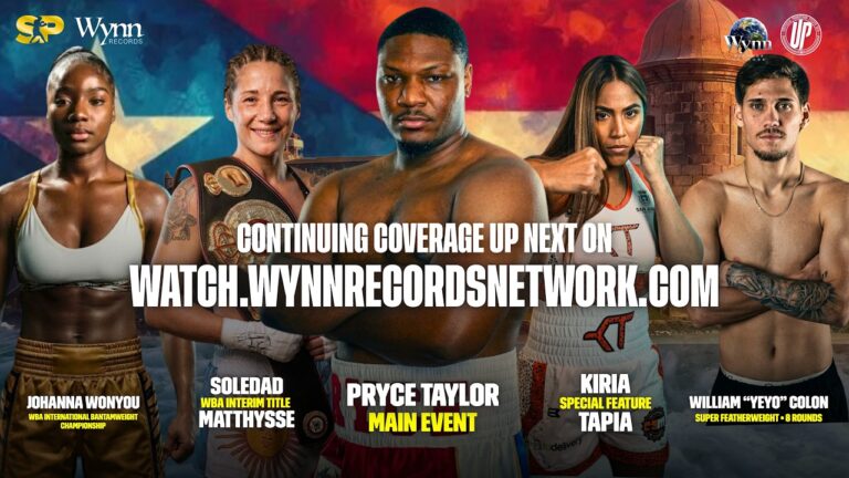 Pryce Taylor vs Isaac Muñoz | UNDERCARD