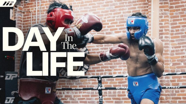 Diego Pacheco works with Buddy McGirt for first time | Day in the Life | Matchroom Boxing