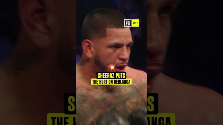 Hamzah Sheeraz gave Edgar Berlanga a beatdown on this day, one year ago 😤🔥