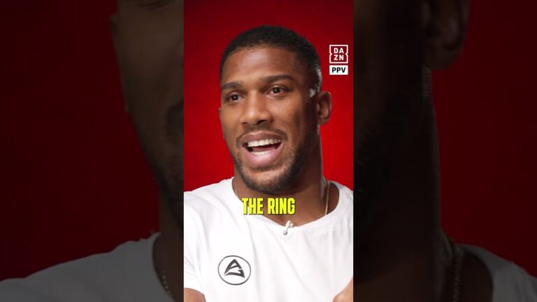 Anthony Joshua just invited Tyson Fury to his next fight! 👀