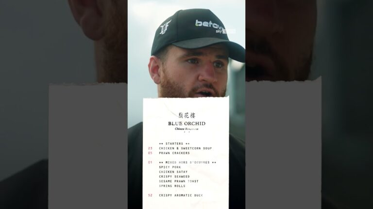 Johnny Fisher’s Chinese order for Dana White! 👀🥡