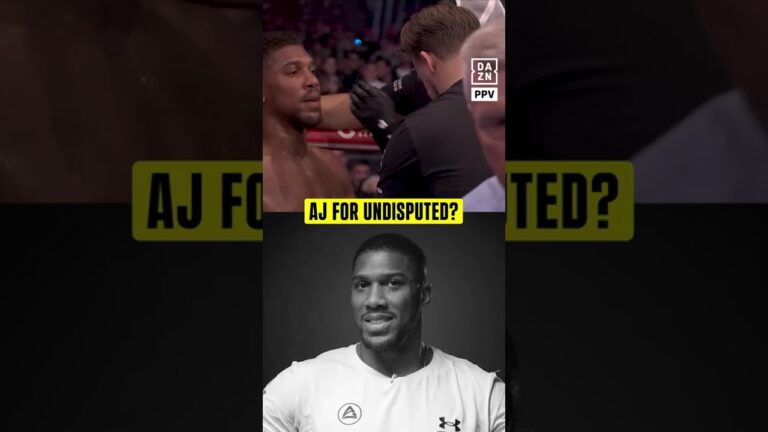 Oleksandr Usyk & Anthony Joshua BELIEVE 👑