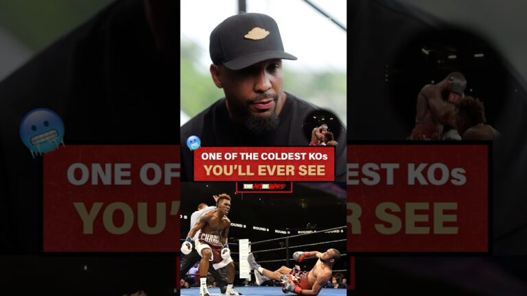 Jermall Charlo made Julian Williams go to SLEEP once that right hand landed 😴