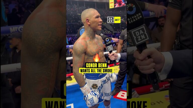 Conor Benn has wanted that US away day for quite some time 😤
