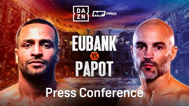 HARLEM EUBANK VS. DAVID PAPOT PRESS CONFERENCE LIVESTREAM