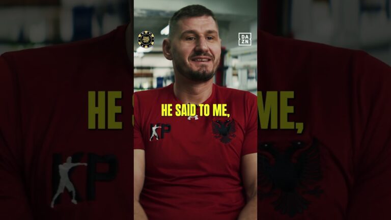The epic advice from Lennox Lewis that is fuelling Kristian Prenga to beat AJ 😤 #AD