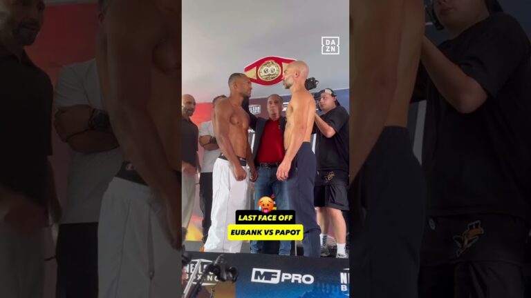 Harlem Eubank and David Papot battle it out, tomorrow night, LIVE ON DAZN 🔥