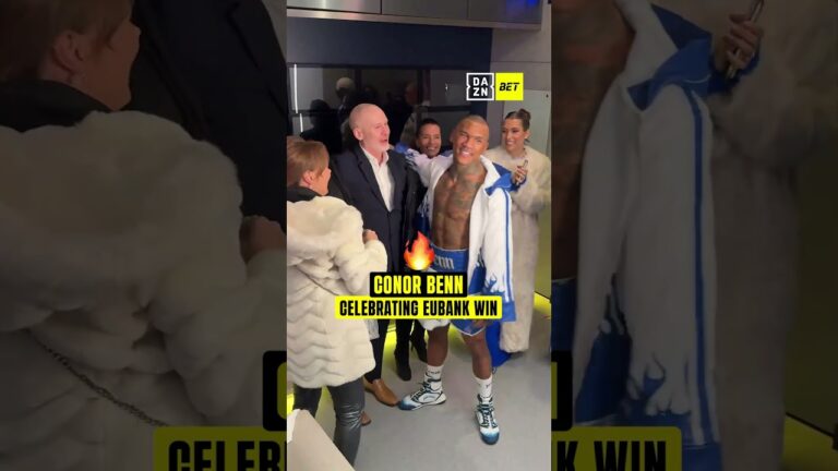 Conor Benn is lining up similar celebrations against Ryan Garcia 👀